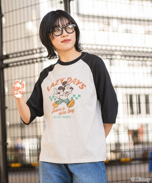 Disney（ディズニー） tシャツ 「DISNEY/ディズニー」「軽やかな着心地