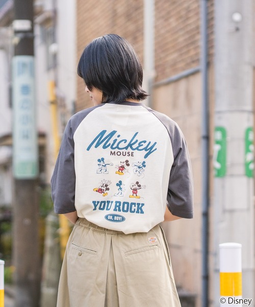 Disney（ディズニー） tシャツ 「DISNEY/ディズニー」「軽やかな着心地