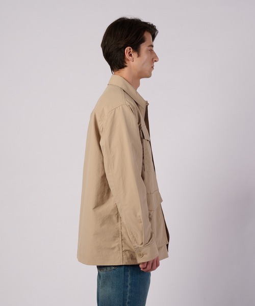 【3】Cushman ジャケット　ベージュ カバーオール C-7 Eddie Bauer（エディーバウアー） カバーオール アドベンチャー