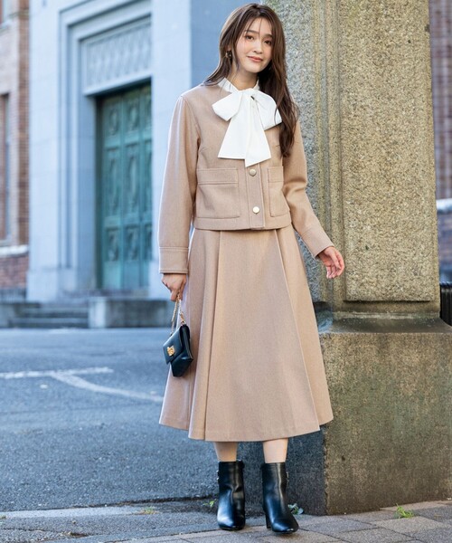 「ANY SIS」 セットアップ MEDIUM グレー レディース_画像6