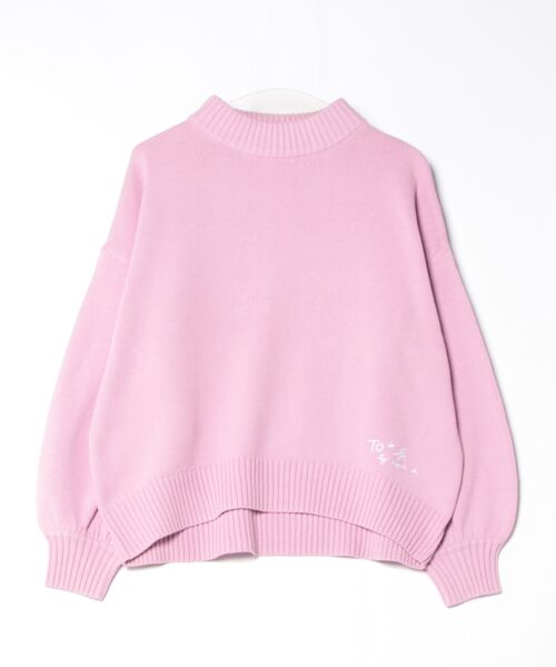 「To b. by agnes b.」 長袖ニット FREE ピンク レディース_画像2