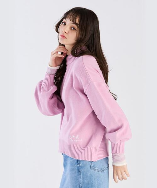 「To b. by agnes b.」 長袖ニット FREE ピンク レディース_画像3