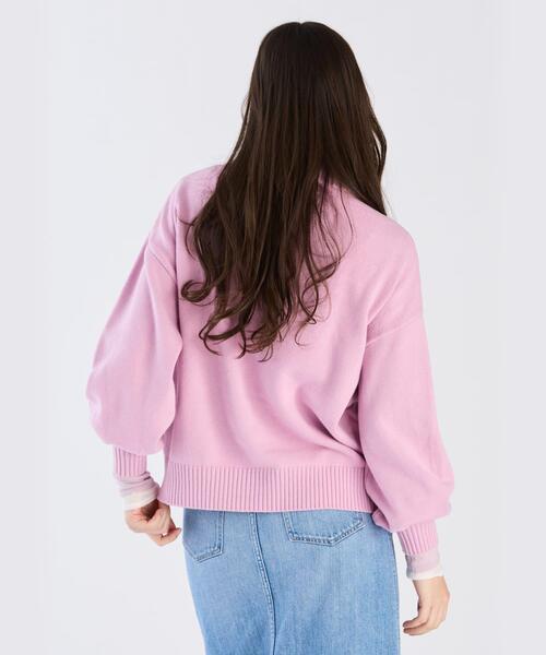 「To b. by agnes b.」 長袖ニット FREE ピンク レディース_画像4