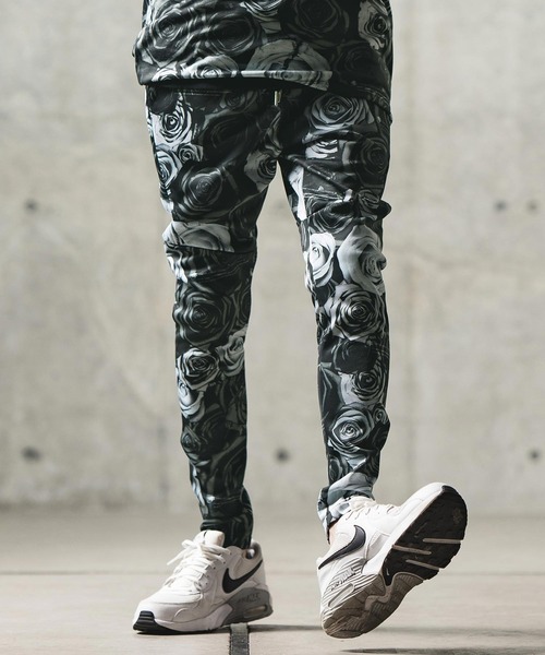 「GLIMCLAP」 イージーパンツ M ブラック メンズ_画像2