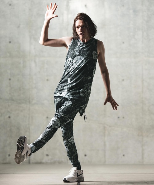 「GLIMCLAP」 イージーパンツ M ブラック メンズ_画像5