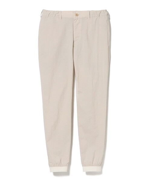 BEAMSGOLF ベージュ パンツ リブ付き裾 BEAMS GOLF（ビームス ゴルフ） イージーパンツ LARGE ベージュ メンズ