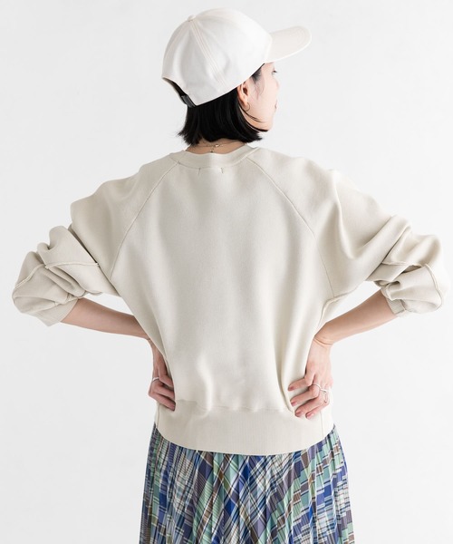 「EKAL」 長袖ニット ONE ブルー レディース_画像4