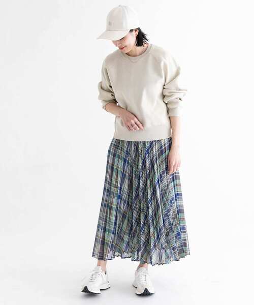 「EKAL」 長袖ニット ONE ブルー レディース_画像6