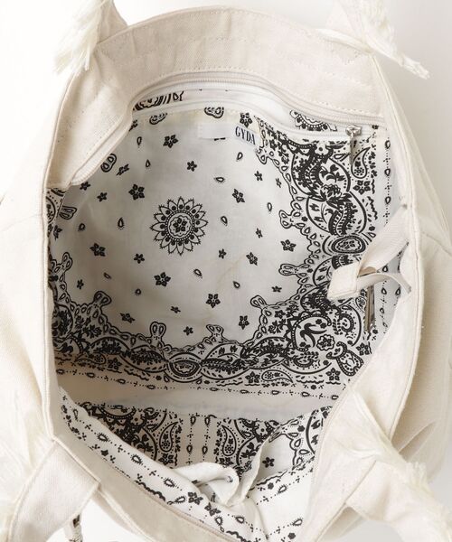 「GYDA」 トートバッグ FREE アイボリー レディース_画像4