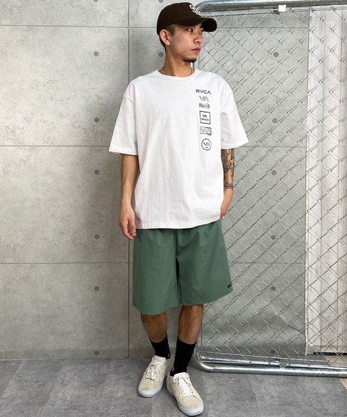 「RVCA」 半袖Tシャツ S ホワイト メンズ_画像6