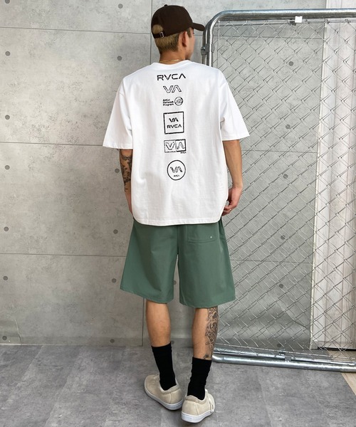 「RVCA」 半袖Tシャツ S ホワイト メンズ_画像7