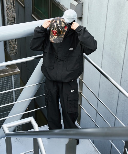 「kutir」 イージーパンツ LARGE ブラック メンズ_画像3