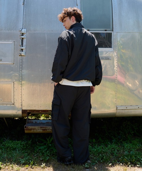 「kutir」 イージーパンツ LARGE ブラック メンズ_画像7