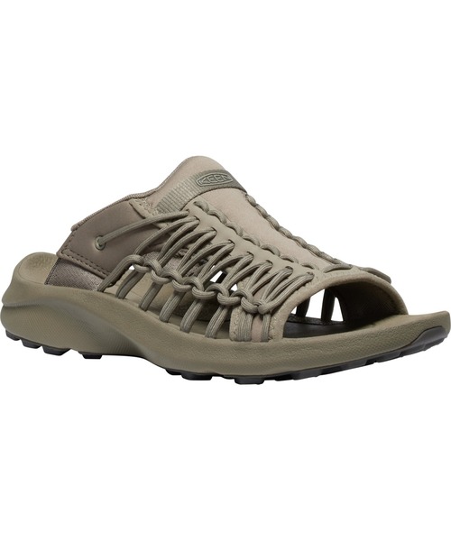 「KEEN」 フラットサンダル 25cm カーキブラウン レディース_画像6