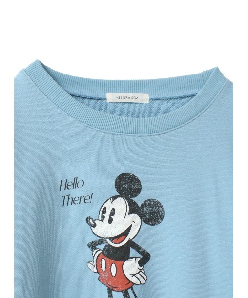 COEL（コエル） 「＋81BRANCA」スウェットカットソー「Disneyコラボ 