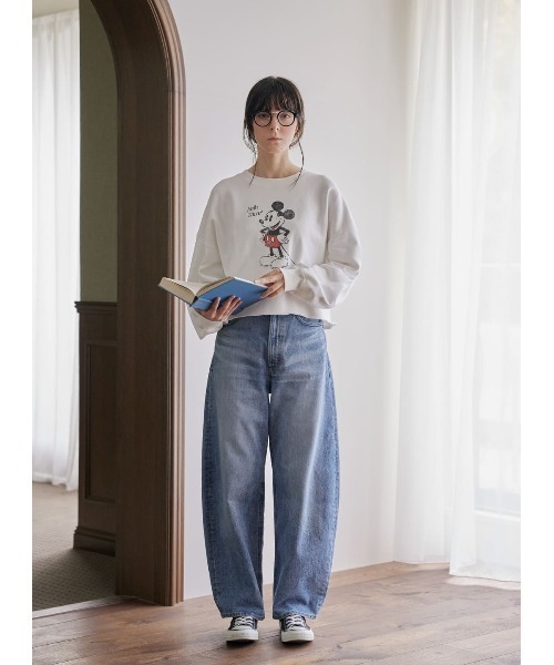 COEL（コエル） 「＋81BRANCA」スウェットカットソー「Disneyコラボ 