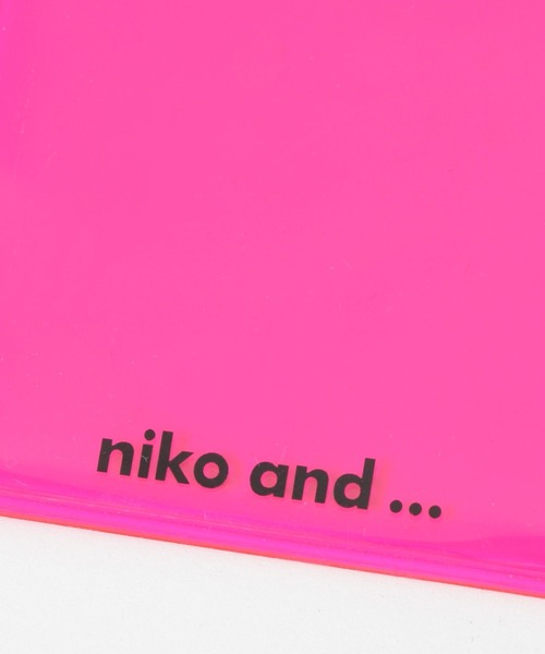 niko and…（ニコアンド） カードケース チャームカードケース