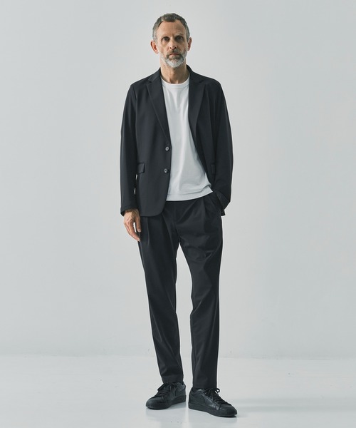 ジャケット テーラードジャケット 「THE TOKYO/ザトウキョウ」Light Matte Stretch Jersey Shape Jacketの画像