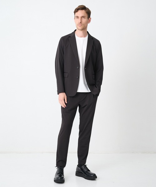 ジャケット テーラードジャケット 「THE TOKYO/ザトウキョウ」Light Matte Stretch Jersey Shape Jacketの画像
