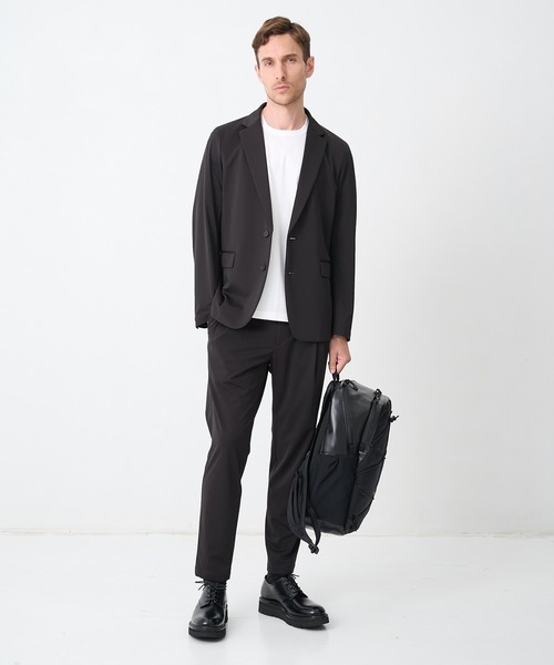 ジャケット テーラードジャケット 「THE TOKYO/ザトウキョウ」Light Matte Stretch Jersey Shape Jacketの画像