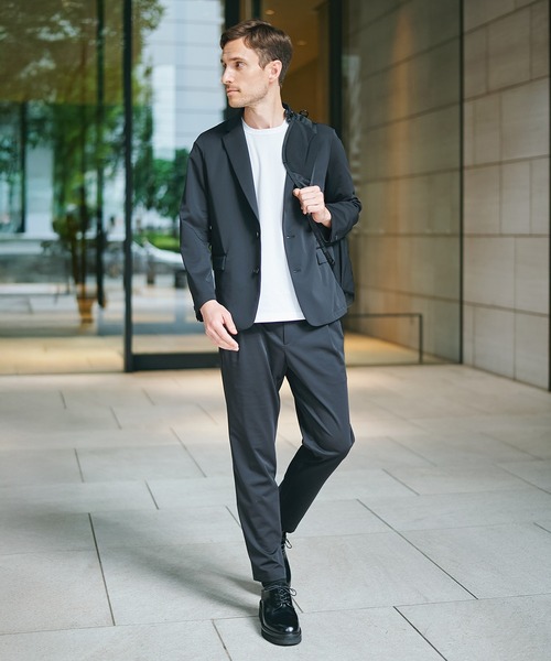 ジャケット テーラードジャケット 「THE TOKYO/ザトウキョウ」Light Matte Stretch Jersey Shape Jacketの画像