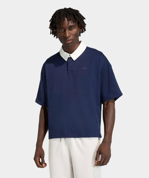 adidas Originals ポロシャツ ニット M ジャージ プレミアム adidas（アディダス） ポロシャツ プレミアム エッセンシャルズ 半袖T