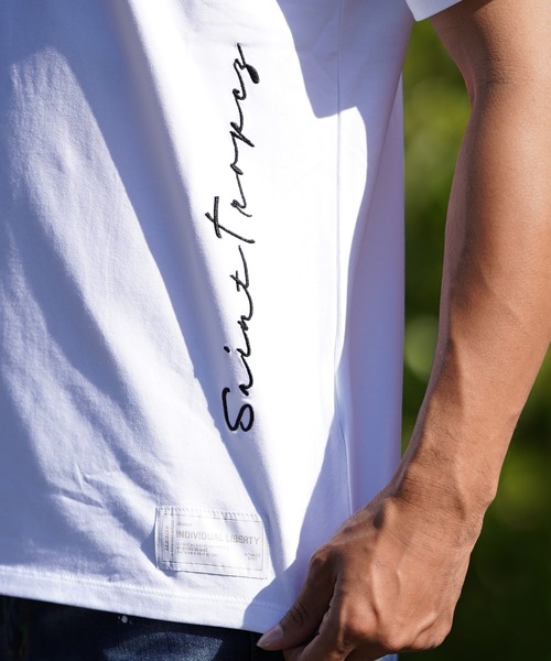 「adamsJUGGLER」 「rteg」半袖Tシャツ L ブラック メンズ_画像6