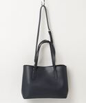 「COACH」 2WAYバッグ - ネイビー ...の詳細画像1