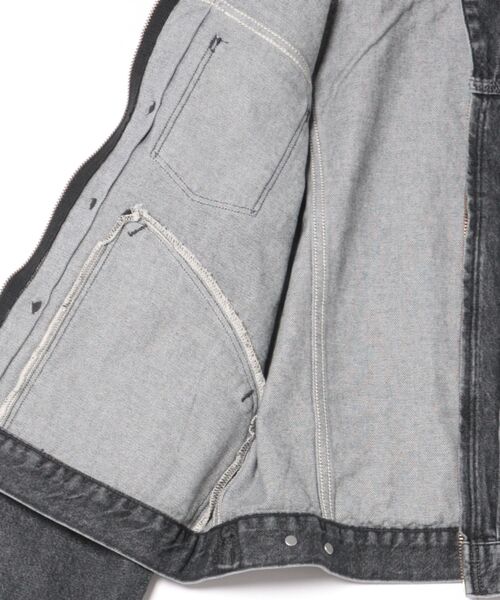「Lee」 「Wrangler」デニムジャケット LARGE ブラック系その他 メンズ_画像3