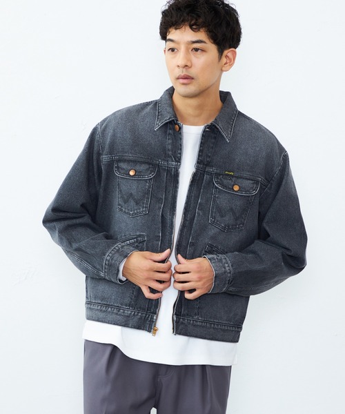 「Lee」 「Wrangler」デニムジャケット LARGE ブラック系その他 メンズ_画像5