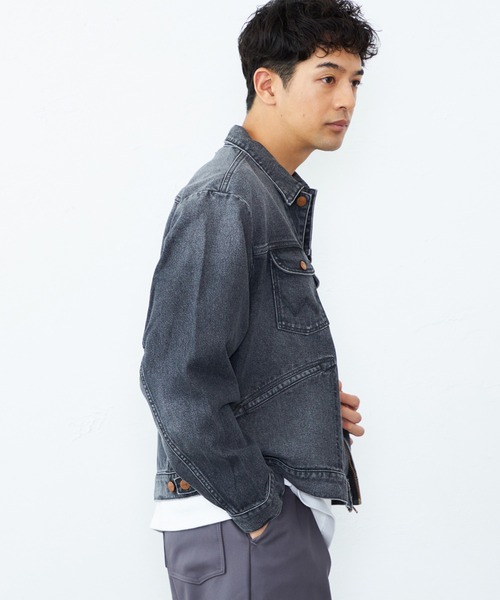 「Lee」 「Wrangler」デニムジャケット LARGE ブラック系その他 メンズ_画像7