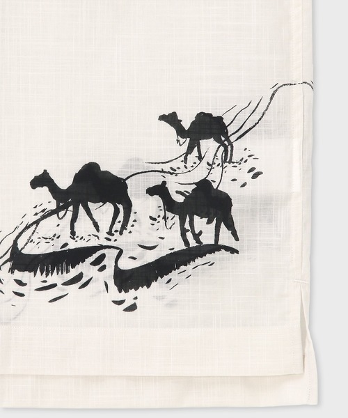 シャツ Travels Toile” オープンカラーシャツ / 163640 332 メンズの画像
