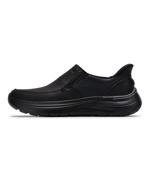 「SKECHERS」 スリッポン 25.5cm ブラック メンズ_画像6