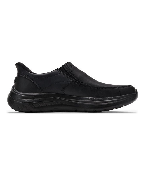 「SKECHERS」 スリッポン 25.5cm ブラック メンズ_画像8