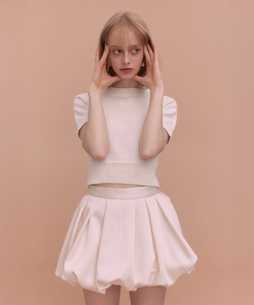 ニット セーター EIMY RIBBON KNIT レディースの画像
