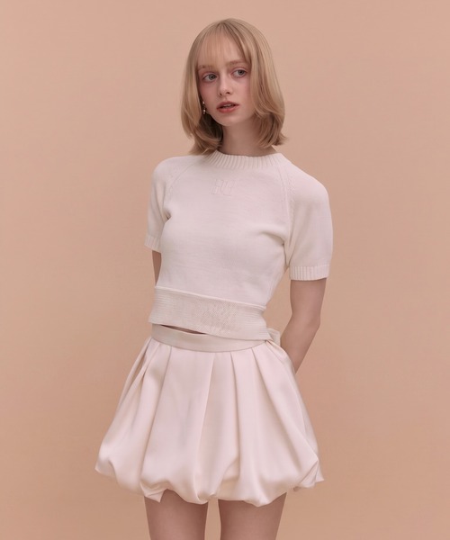 ニット セーター EIMY RIBBON KNIT レディースの画像