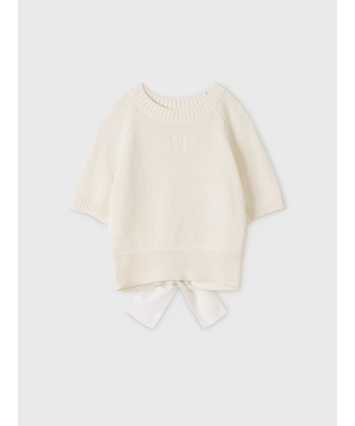 ニット セーター EIMY RIBBON KNIT レディースの画像