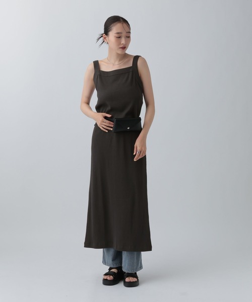 TORY BURCH キャミドレス　キャミワンピース サイズ8 LEPSIM（レプシィム） ワンピース アソートスクエアキャミワンピース