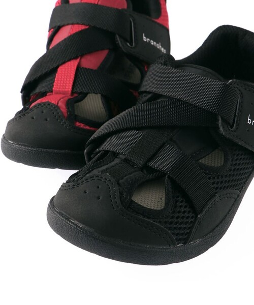 「IFME」 「KIDS」フラットサンダル 16.0cm ブラック キッズ_画像9
