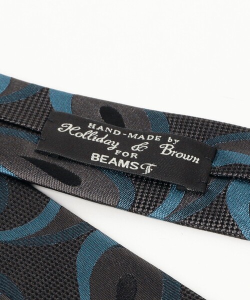 BEAMS F（ビームスF） ネクタイ Holliday ＆ Brown / シルク