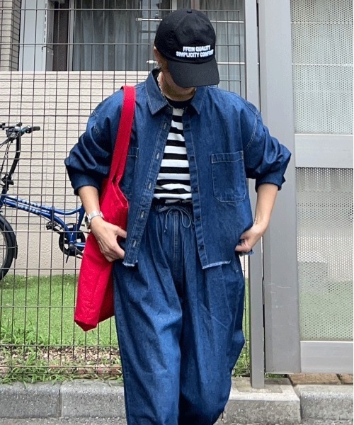 「notch.」 長袖シャツ M ネイビー レディース_画像6
