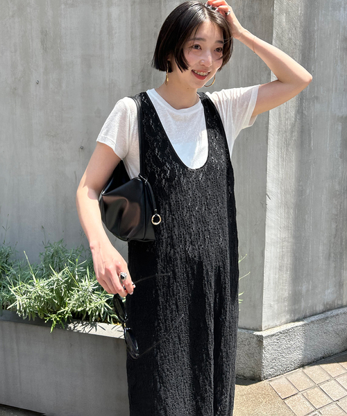 SLOBE IENA（スローブイエナ） ワンピース レースノースリーブ 2WAY 