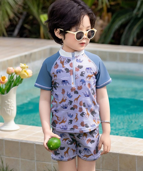 ゼブラ柄 子供服（子ども水着、水泳用品）｜子ども服、シューズ