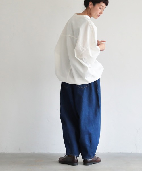 「soulberry」 デニムパンツ M ネイビー レディース_画像3