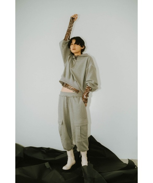 「Knuth Marf」 カーゴパンツ SMALL ブラック レディース_画像8