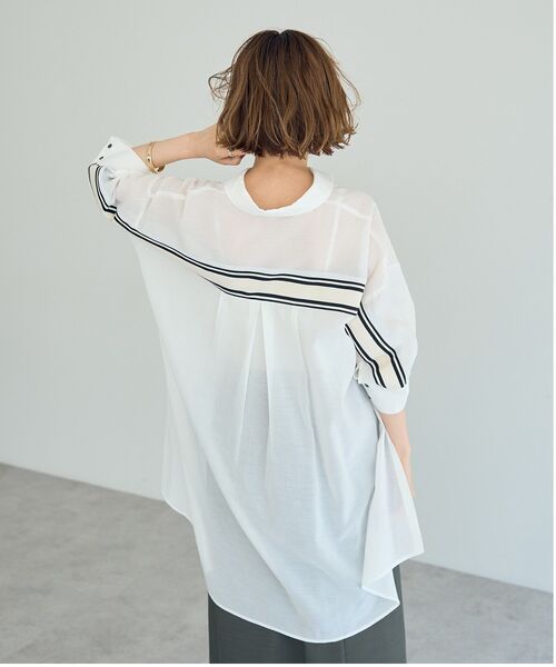 「Editt by YECCA VECCA」 長袖シャツ FREE ブルー レディース_画像6