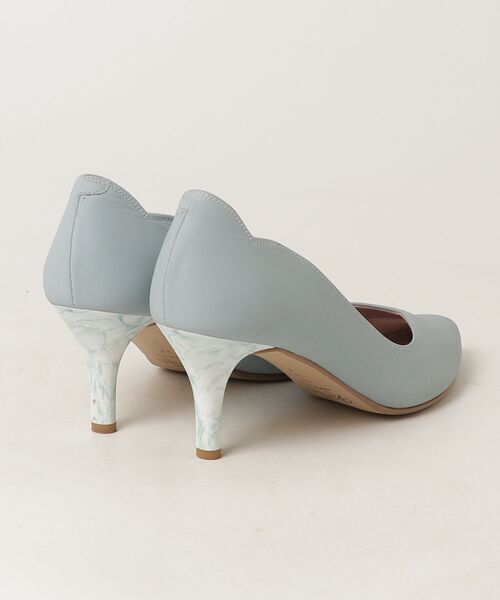 「GINZA Kanematsu」 パンプス 23cm ブルー レディース_画像2