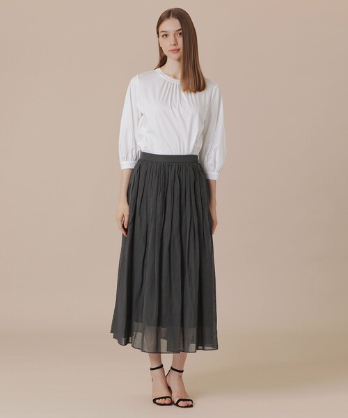「MACKINTOSH LONDON」 フレアスカート 38 グリーン系その他6 レディース_画像2