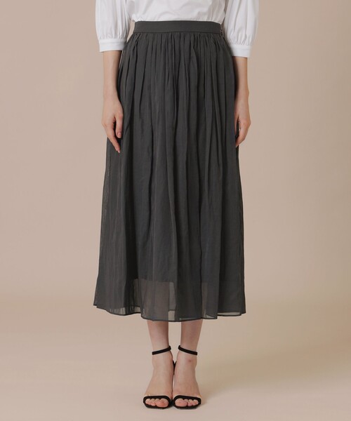 「MACKINTOSH LONDON」 フレアスカート 38 グリーン系その他6 レディース_画像3
