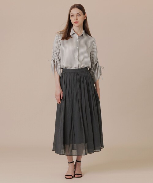 「MACKINTOSH LONDON」 フレアスカート 38 グリーン系その他6 レディース_画像8